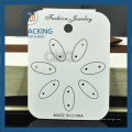 Jewelry Hanging Card Black Gloosy Plastic (CMG-092)